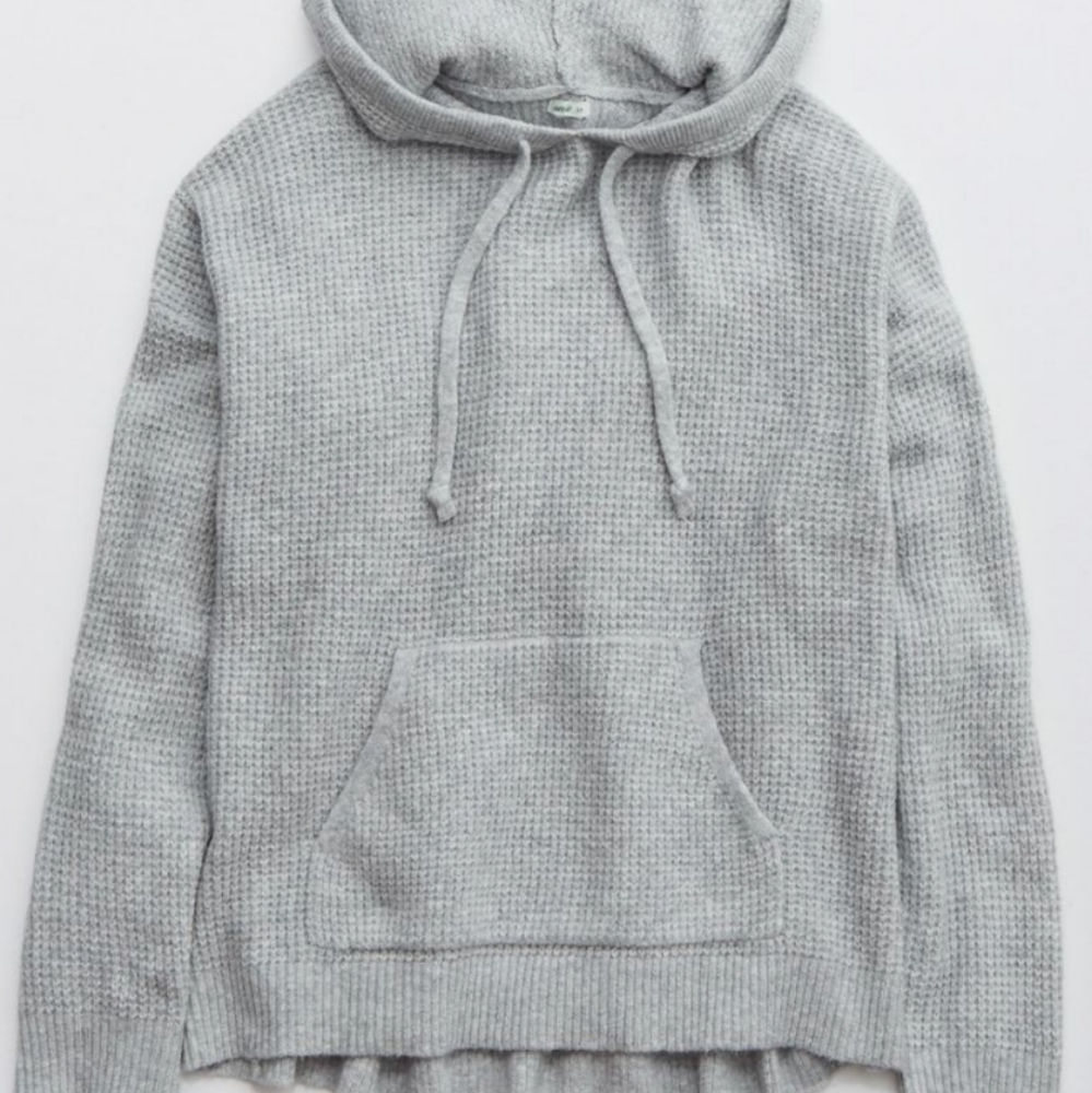 COPY - Aerie oversized waffle hoodie